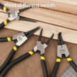 Imagen de Alicate - Pinza  para seguros exterior curvo 7"