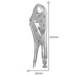 Imagen de Alicate de Presion curvo 10" - Pinza morsa