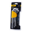 Imagen de Juego llaves allen Largas con soporte 1.5 a 10 mm 9 un