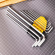 Imagen de Juego de llaves allen extra largas 1.5 a 10mm