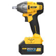 Imagen de Llave de impacto 20 V 320 NM 2 baterias 4 amp.