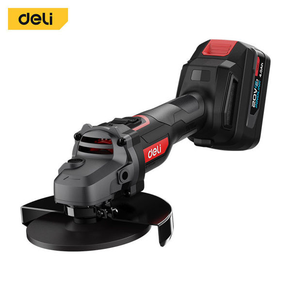Imagen de Amoladora Profesional 4 1/2 115 mm 20 V 2 baterias 4 amp