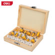 Imagen de Juego fresas para router 6 mm - 12 un.